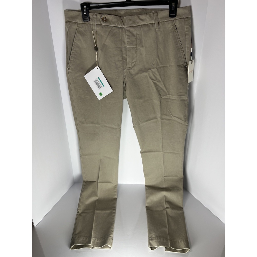 NEW Entre Amis O'Sart Men's Cotton Italian Chino Pants Size 38/32 NWT